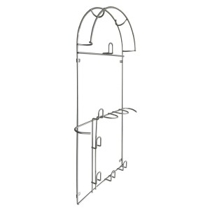 Optifit Schlauchhalter für Staubsauger zur Wandmontage, für eine ordentliche Aufbewahrung.