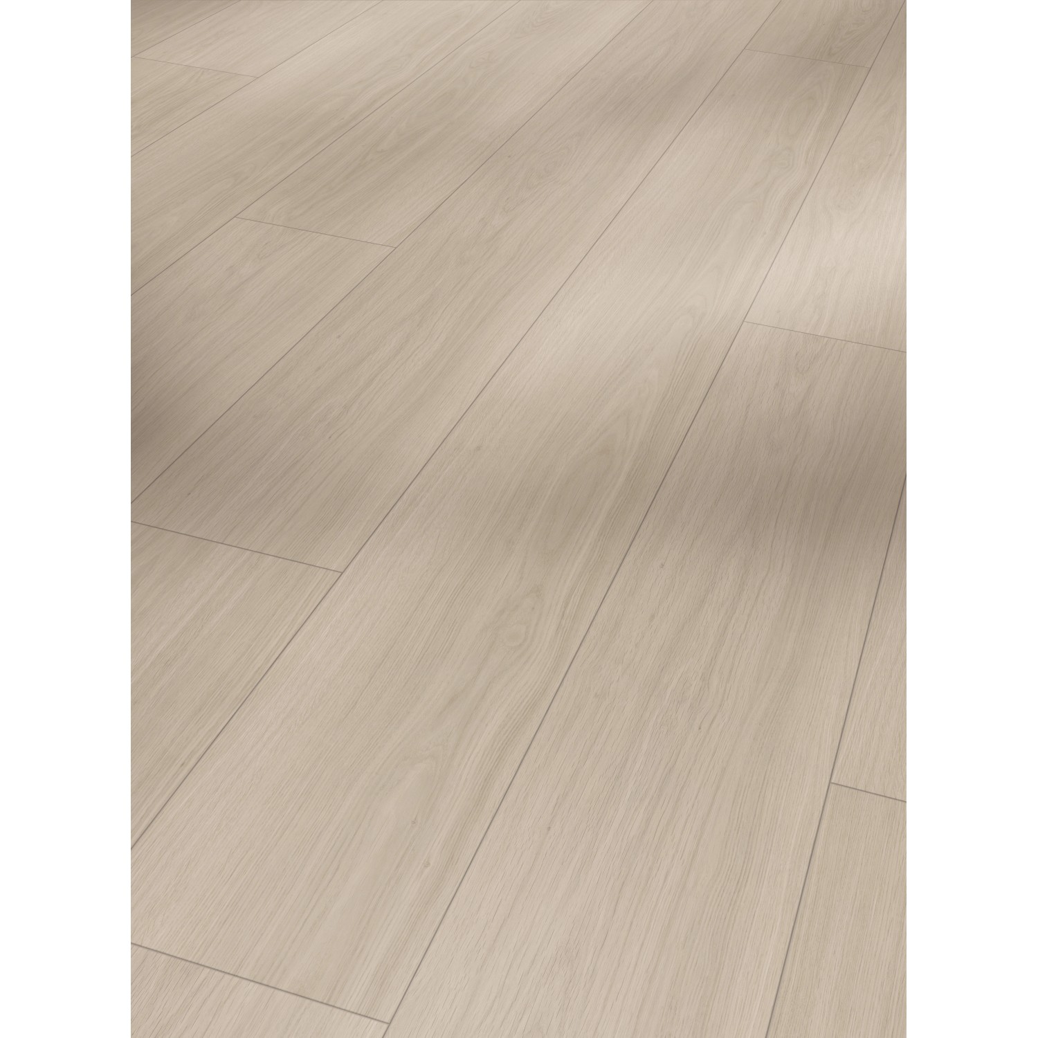 Parador Schlossdiele Modular One Eiche Artemis Pearl, Vinylboden mit Eleganzstruktur.