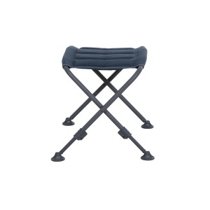 Siena Garden Fußteil Premium, dunkelblau, klappbar, für Camping & Freizeit.