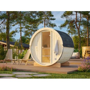 Palmako Sauna Anita Naturbelassen 200 cm x 160 cm