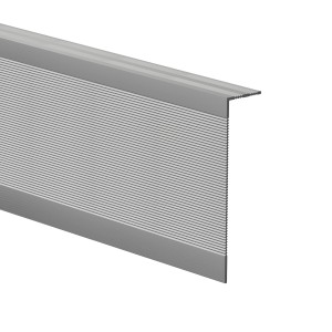 GS Terrassen Blendenwinkel 23 mm x 150 mm x 2.000 mm Aluminium Eloxiert