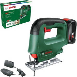 Bosch Akku-Stichsäge EasySaw 18V-70 Set mit Akku und Ladegerät.