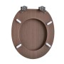 Sinobath WC-Sitz mit Absenk-Automatik Einfache Holzmaserung_3