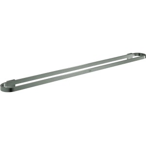 Grohe Selection Badetuchhalter, 800 mm, Hard Graphite gebürstet, aus Metall.