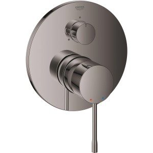 Grohe Essence Einhand-Wannenarmatur in Hard Graphite: Elegantes Design für Ihr Badezimmer.