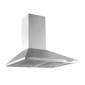 Respekta Kaminhaube aus Edelstahl für Landhausküche, Dunstabzugshaube