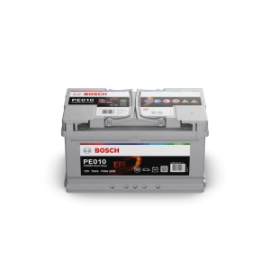 Bosch PowerLine EFB 75Ah Autobatterie für Start/Stopp-Systeme.