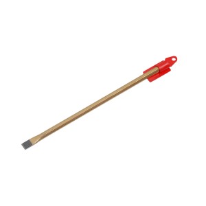 LUX Elektrikermeißel 300 mm Comfort, schmaler Meißel aus Chrom-Vanadium-Stahl mit Handschutz.