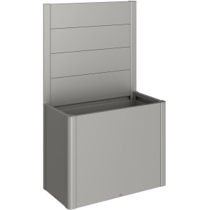 Biohort Sichtschutz Pflanzbeet Belvedere o. Acrylglas Gr. 100 Quarzgrau-Metallic