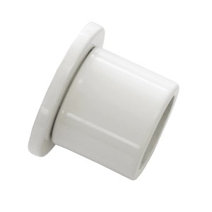 Gardinia Wandlager Chicago, Ø 20 mm, weiß. Zubehör für Stilgarnituren.