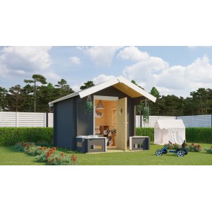 Lasita Maja Kinderspielhaus Pinocchio Carbongrau 180 cm x 180 cm