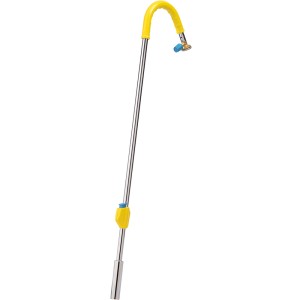 Gloria Thermoflamm bio Classic Plus Unkrautbrenner mit gelbem Griff und Piezo-Zündung.