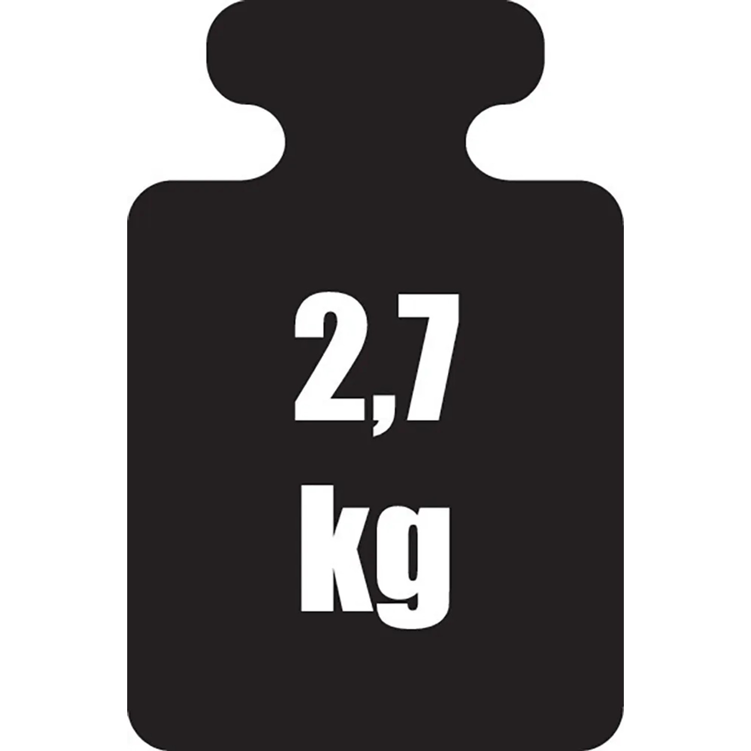 Gewichtsangabe: 2,7 kg für Wenko WC-Sitz Exclusive