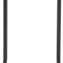 Rechteckiger, anthrazitfarbener Siena Garden Gartentisch Ramo, 33,5x40 cm, ideal für Balkon und Garten.