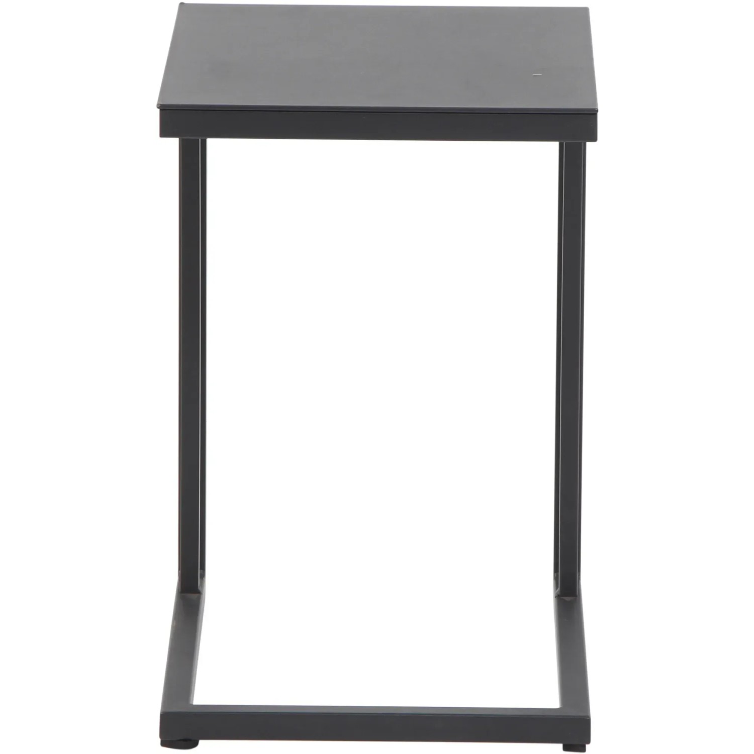 Rechteckiger, anthrazitfarbener Siena Garden Gartentisch Ramo, 33,5x40 cm, ideal für Balkon und Garten.