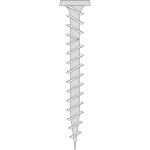 Knauf Diamantschraube XTN 3,9 x 23 mm für Gipskartonplatten, Detailansicht.