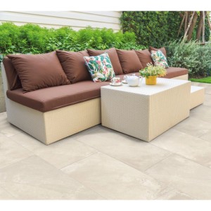 Frassinoro Bodenfliese Flora Feinsteinzeug Rektifiziert Bone 30 cm x 60 cm
