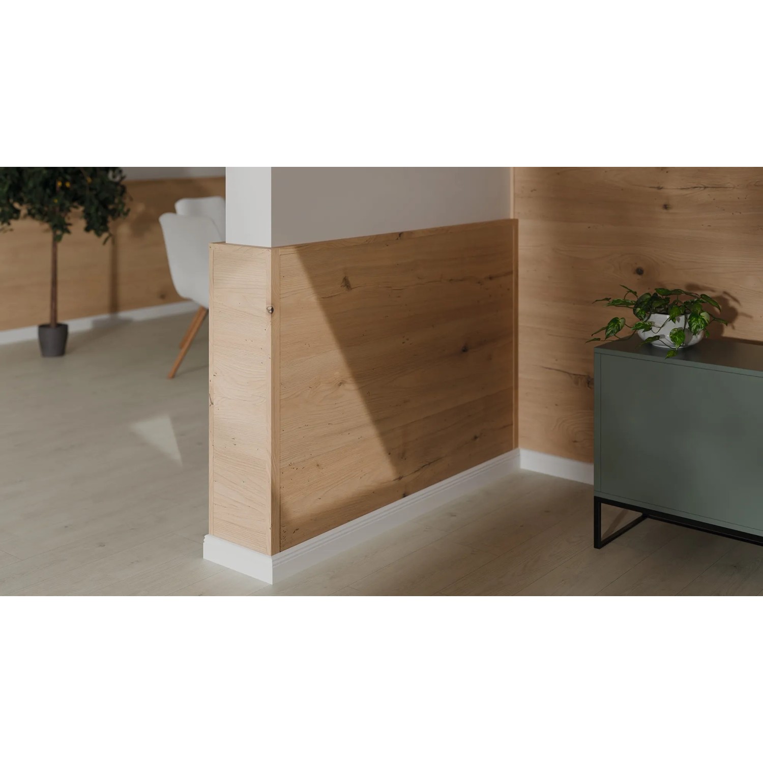 Helle Egger Decowall Wandverkleidung DO009 Esbjerg als Dekor-Paneel an einer Wand.