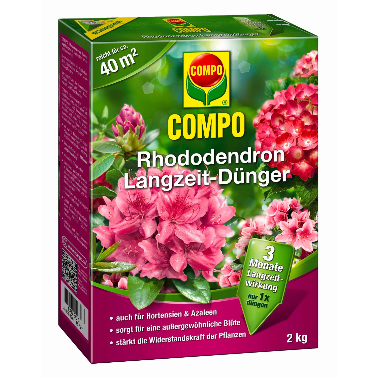 Compo Rhododendron LangzeitDünger 2 kg kaufen bei OBI
