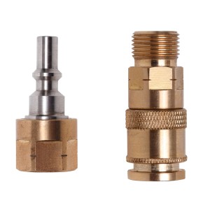 Rothenberger Industrial Schnellkupplung für Gasgeräte mit 3/8 Anschluss.