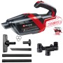 Einhell Akku-Handstaubsauger TE-HV 18/06 Li-Solo mit Zubehör. Akku nicht enthalten.