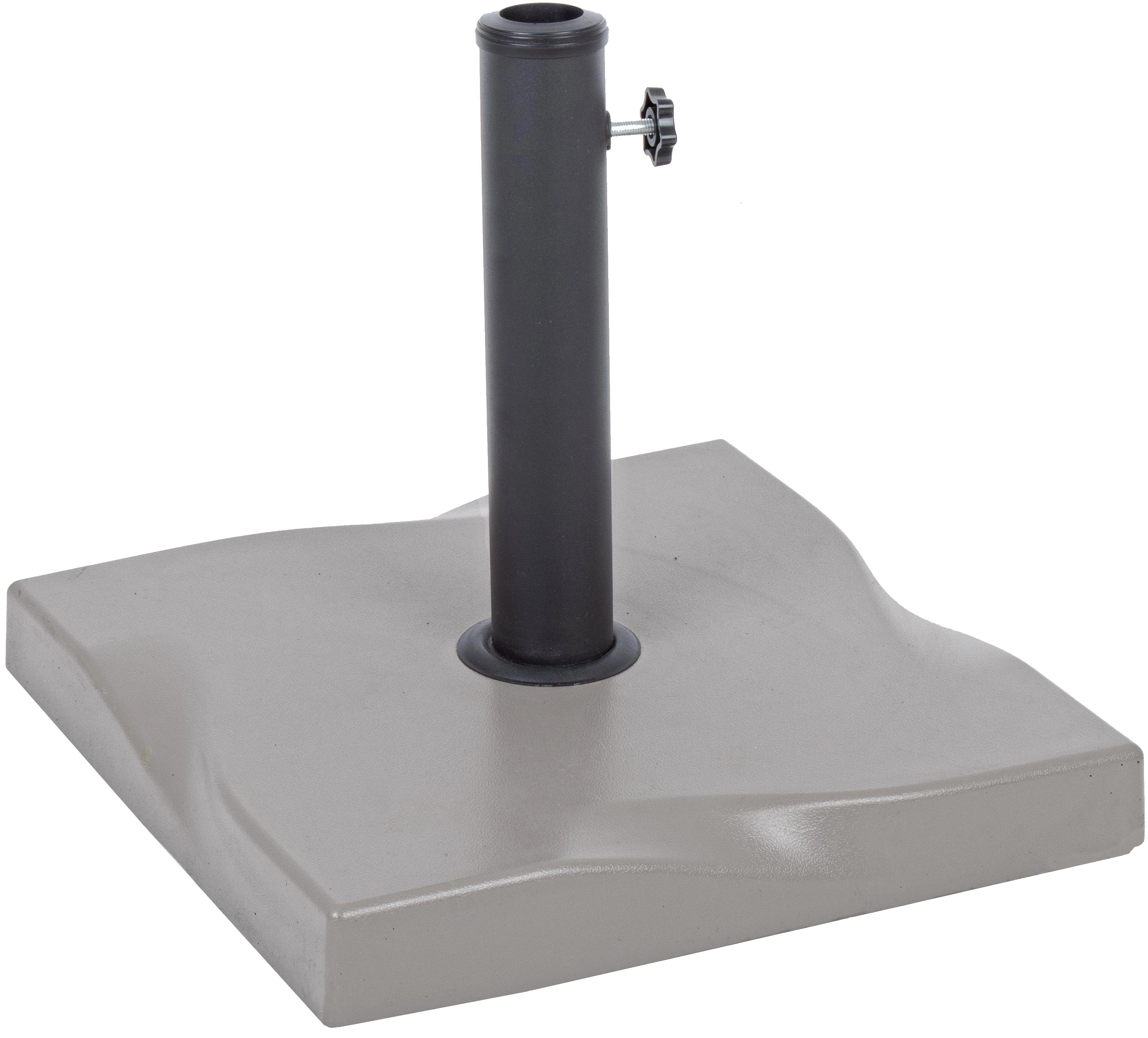 Yes Sonnenschirmständer Salonicc Quadratisch Grau kaufen bei OBI