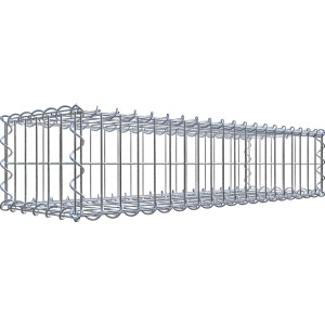 Gabiona Gabionenkorb 20 cm x 100 cm x 30 cm Maschenw 5 cm x 10 cm