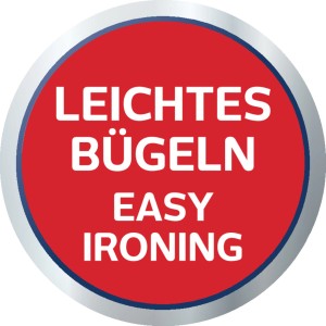 Symbol für leichtes Bügeln mit dem Leifheit Bügeltisch AirSteam Premium L.