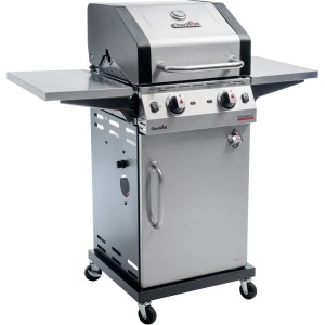 Char-Broil Gasgrill Performance PRO S 2 mit 2 Brennern, Edelstahl, mit Seitenablagen und TRU-Infrared Technologie.