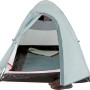 CAMPSITE Zelt für 2 Personen, hellblau, mit Schlafsack. Ideal für Camping & Outdoor.