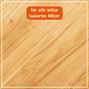 Poliboy fixneu Politur hell für helle, lackierte Holzmöbel und Täfelungen.