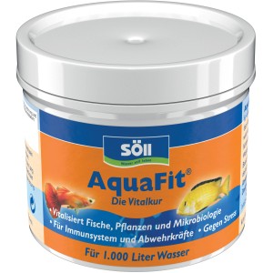 Söll AquaFit 50g, Aquarium-Heilmittel zur Vitalisierung von Fischen und Pflanzen.