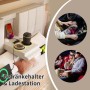 okwish Polsterbett 160x200cm mit Becherhalter Kinderzimmer Beige ohne Matratze_8