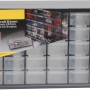 Stanley Kleinteilemagazin mit 30 Schubladen, transparenten Fächern und robustem Rahmen.