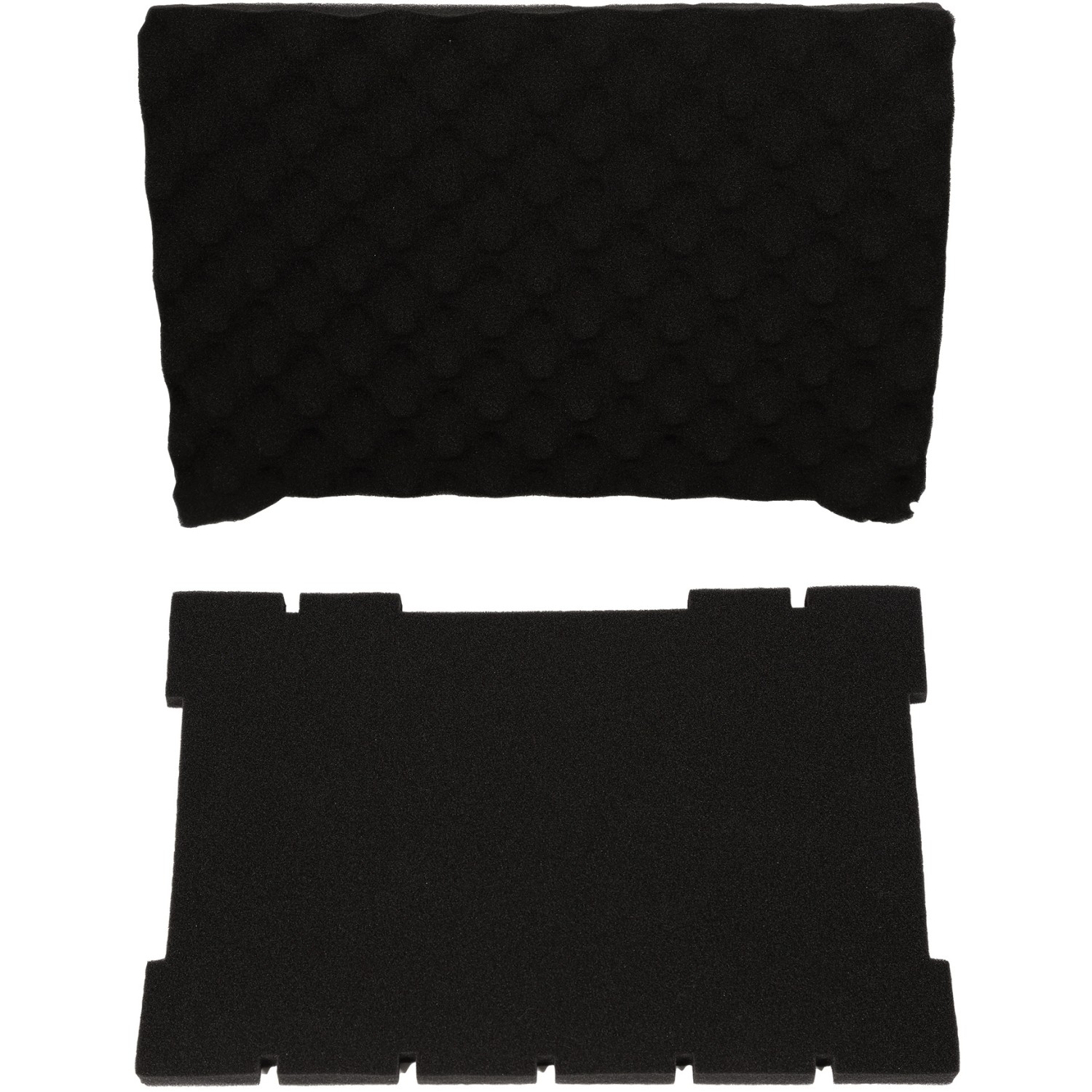 Einlege-Set für Einhell E-Case Tower Werkzeugkoffer, bestehend aus Schaumstoffeinlage und Abtrenner-Set.