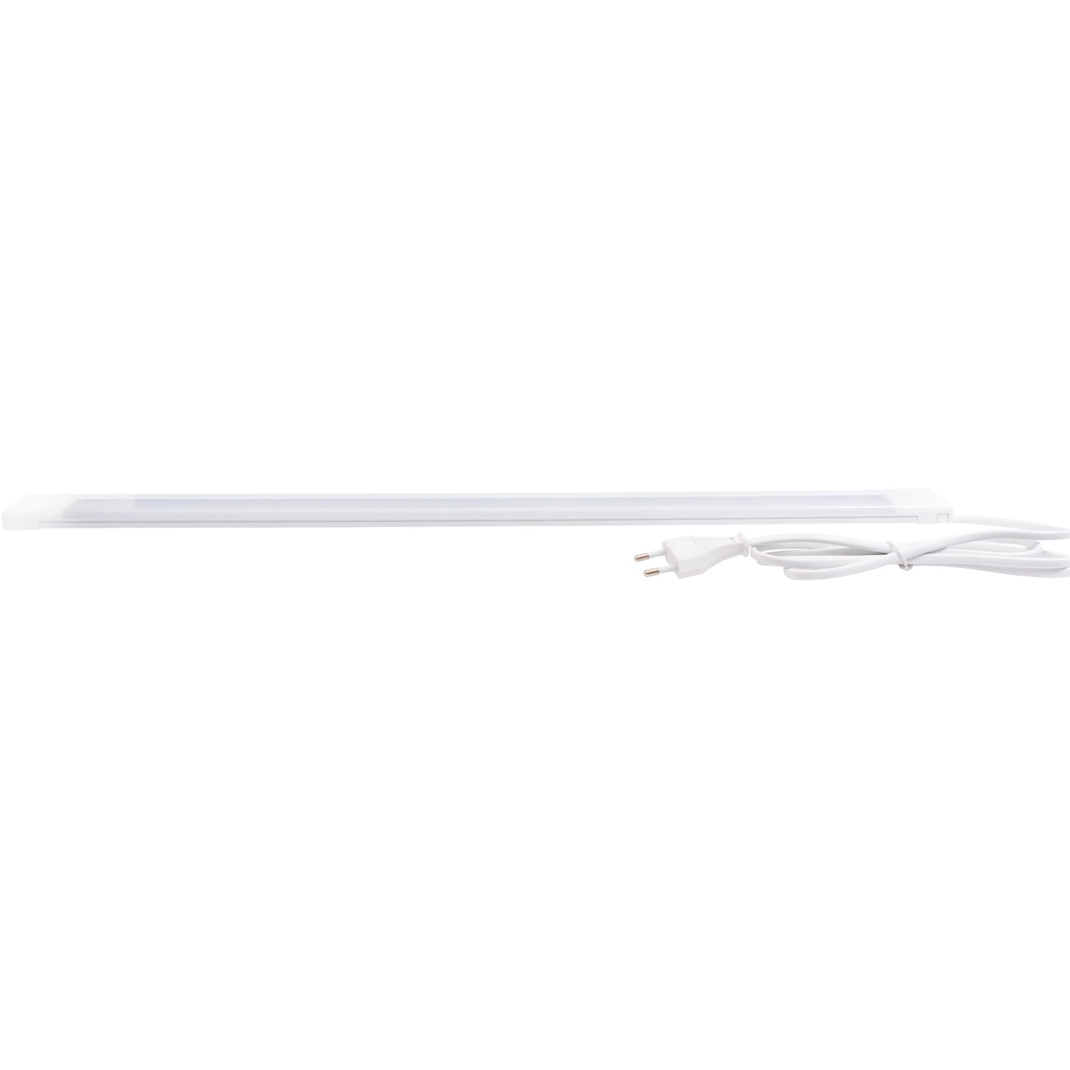 Weiße REV Ritter LED Unterbauleuchte Z600, 60cm mit Schalter und Zuleitung.