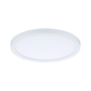 Weißes Paulmann Einbaupanel Areo, 13W, neutralweißes Licht, runde Form. Einbaustrahler für flexible Montage.
