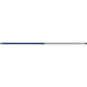 LUX Aluminiumstiel Professional 130 cm für Reinigungsgeräte, blau/silber.