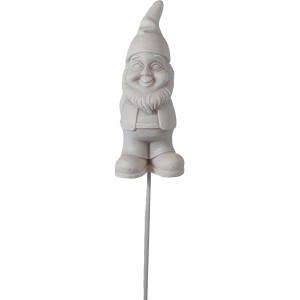 Dekorativer Zwerg-Stecker, 9 cm, für Garten und Blumentöpfe.