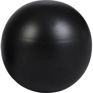 Schwarze Gartenfigur Kugel, Ø 20 cm, aus Eisen zur Dekoration von Garten und Beet.