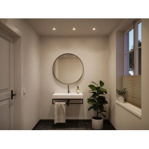 Paulmann LED-Einbauleuchte Nova GU10 Flat Weiß Matt 3x4,9 W