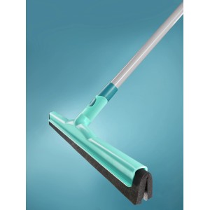 Leifheit Wasserschieber-Aufsatz Click-System für Fliesen und Steinböden.