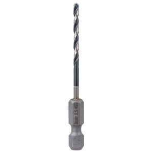 Bosch HSS-Spiralbohrer Impact Control, 2,5mm, für Metallbohrarbeiten mit Schlagschraubern.
