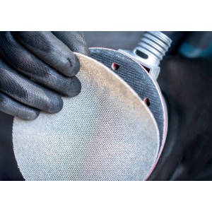 Bosch Expert M480 Netzschleifblatt K240, 125mm, 5er-Pack für Exzenterschleifer.