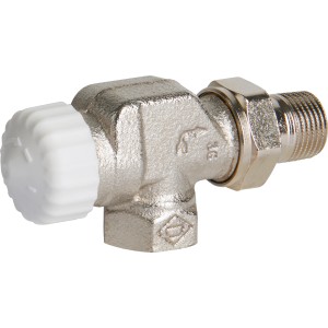 IMI Heimeier Thermostatventil V-exackt II Axialform Durchgang DN 15 Vernickelt