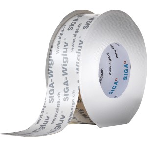 Siga Wigluv Black Klebeband 60 mm x 40 m