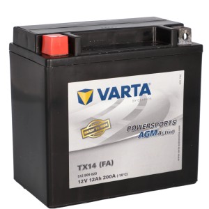 Varta MoBa Batterie 12Ah Powersports Active AGM für Motorrad, Quad & Co.