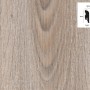 Sockelleiste Eiche Silver, 60x20x2600 mm, Dekor auf HDF-Träger, zur einfachen Befestigung mit Leistenclips.
