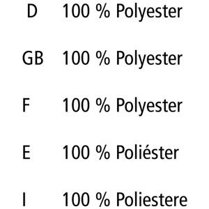 Materialinfo: 100% Polyester für Wenko WC-Vorleger Taupe.