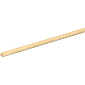 Astreiner, roher Fichte/Kiefer Rundstab (Ø 8 mm, 1000 mm) von FN Neuhofer. Ideal für Bastelarbeiten und Innenausbau.